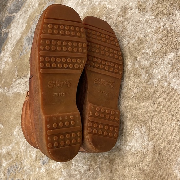 ST MARITZ RALLY Vtg Brown Tan Made In Italy Hiking Mountaineer Boots Mens 11 - Picture 7 of 10